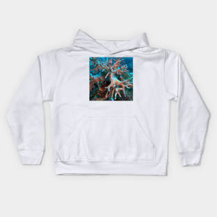 Red Sea Soft Coral Kids Hoodie